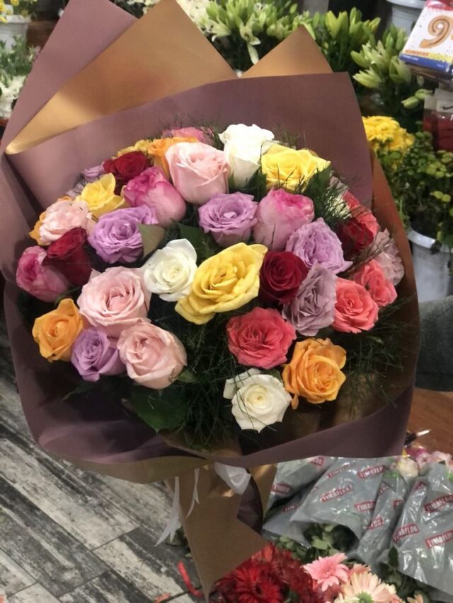 KARIŞIK GÜL BUKETİ