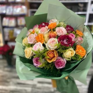 RENKLİ GÜL BUKETİ 3
